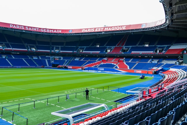 Parc des Princes stadium, Paris.