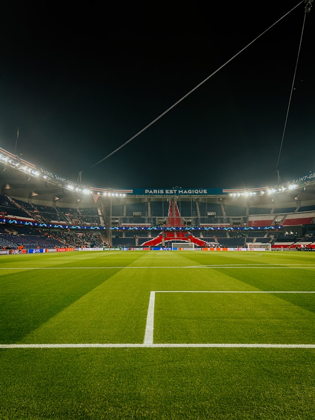 Parc des Princes stadium, Paris.