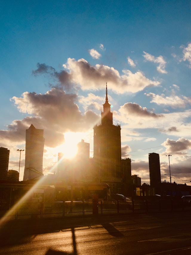 Pruszków town view.